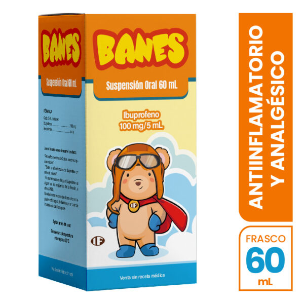 Hero_Image editable kevin BANES 100MG/5ML SUSPENSIÓN ORAL, CAJA CON FRASCO x 60 ML