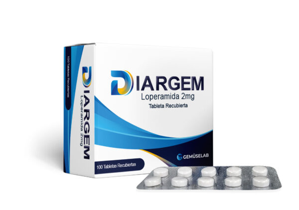DIARGEM 2MG TABLETA RECUBIERTA, CAJA x 100 TABLETAS RECUBIERTAS