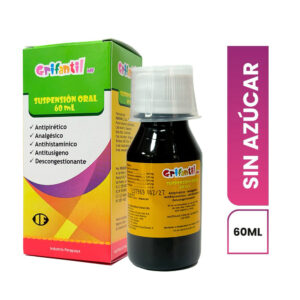 GRIFANTIL-NF-V2 GRIFANTIL NF SUSPENSIÓN ORAL, CAJA CON FRASCO x 60 ML