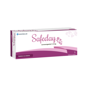 SAFEDAY 1.5MG TABLETA RECUBIERTA, CAJA x 1 TABLETA RECUBIERTA
