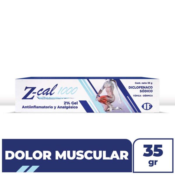 Z-CAL Z-CAL 1000 2% GEL, CAJA CON TUBO x 35 G