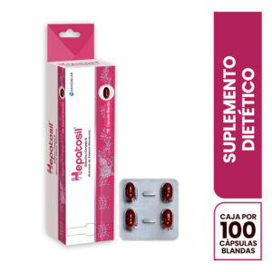 HEPATOSIL CÁPSULA BLANDA, CAJA x 100 CÁPSULAS BLANDAS